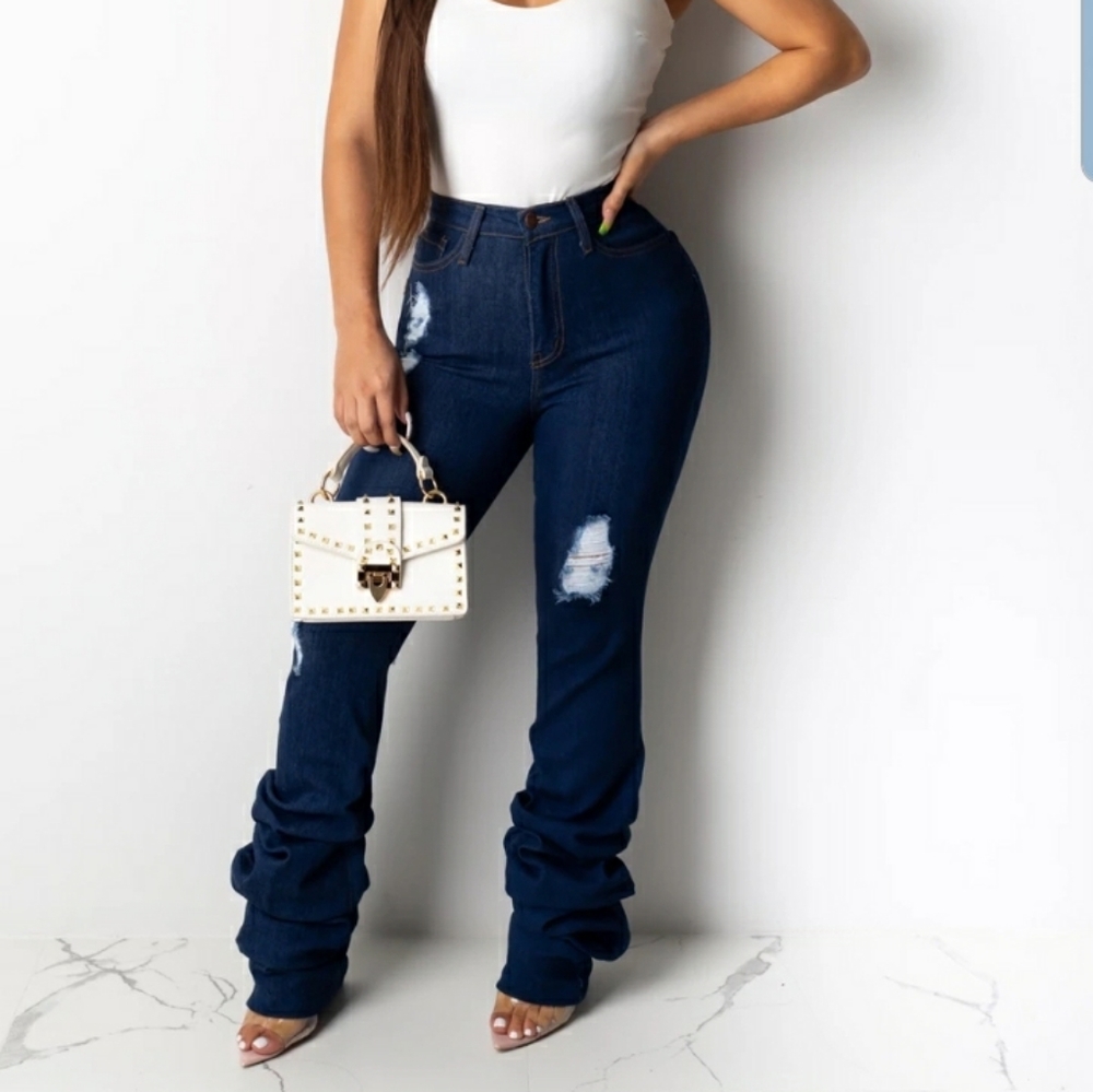 Distressed Jeans